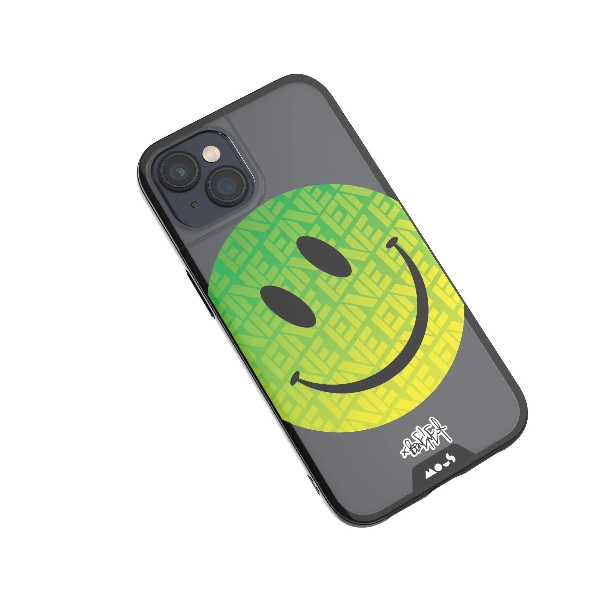 Green Smiley Protective Phone Case - Ben Eine - Image 11