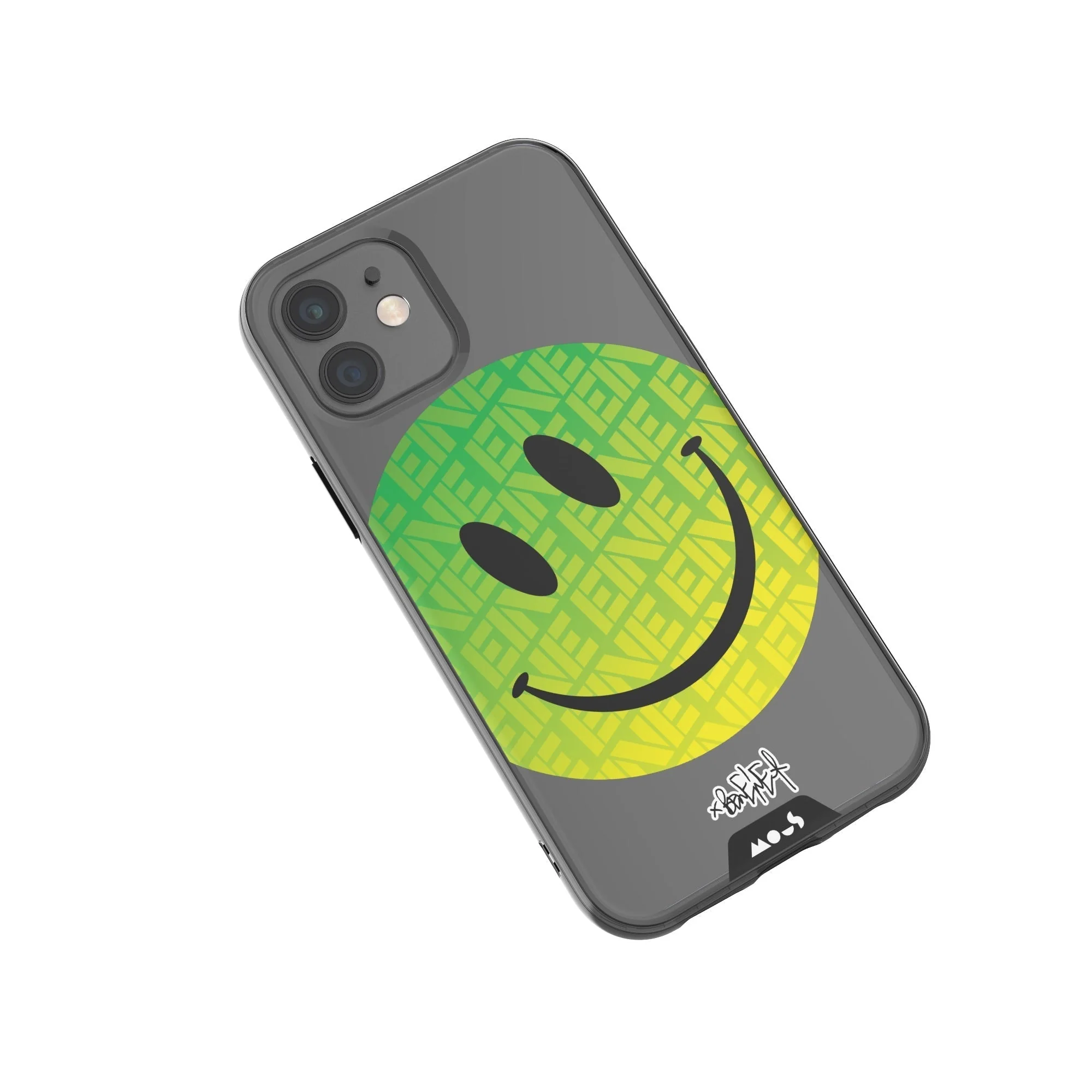 Green Smiley Protective Phone Case - Ben Eine - Image 8