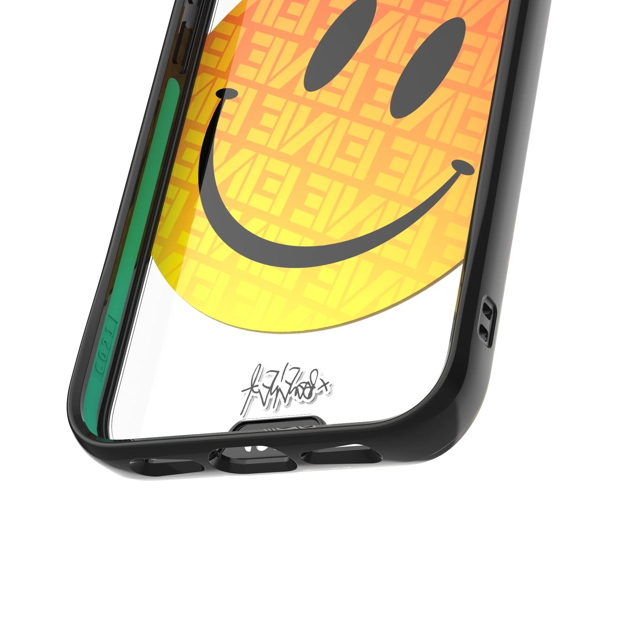 Orange Smiley Protective Phone Case - Ben Eine - Image 22