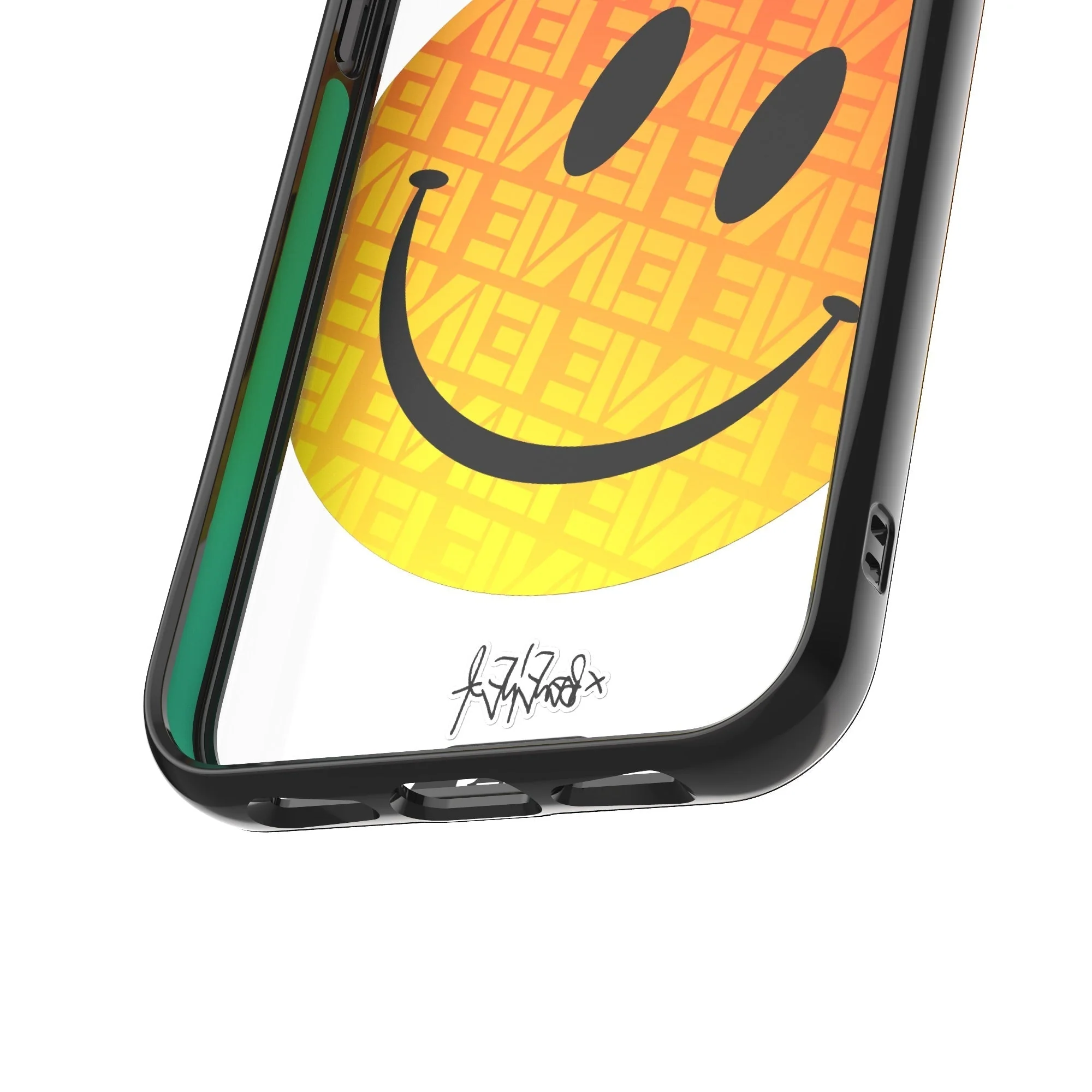 Orange Smiley Protective Phone Case - Ben Eine - Image 23