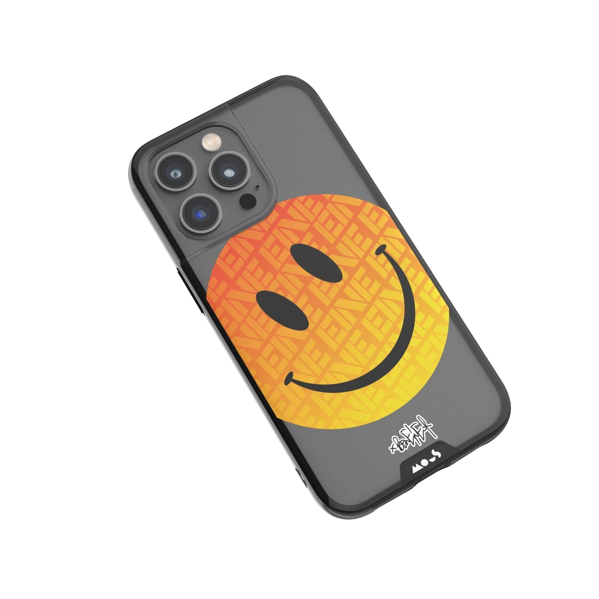 Orange Smiley Protective Phone Case - Ben Eine - Image 8