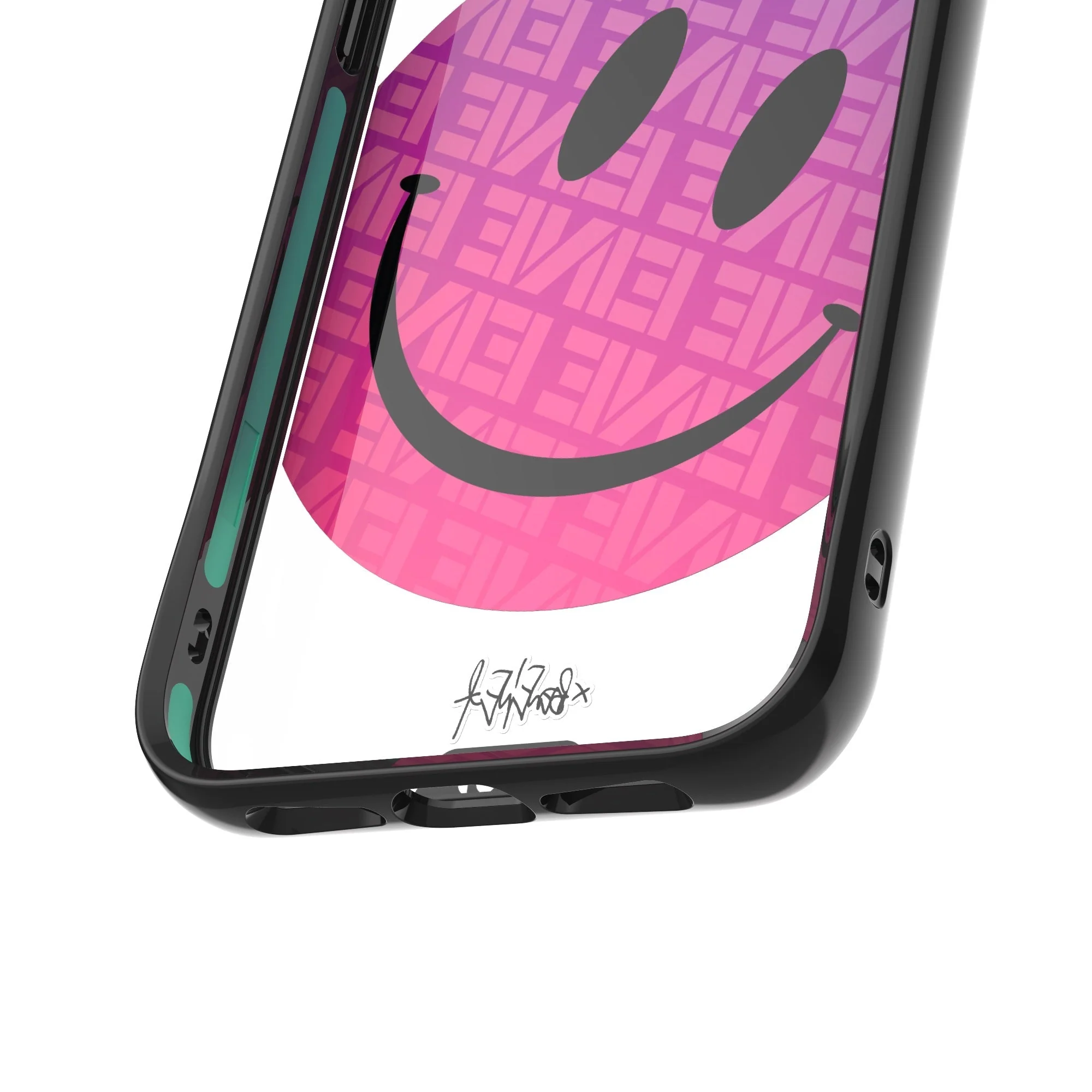 Pink Smiley Protective Phone Case - Ben Eine - Image 24