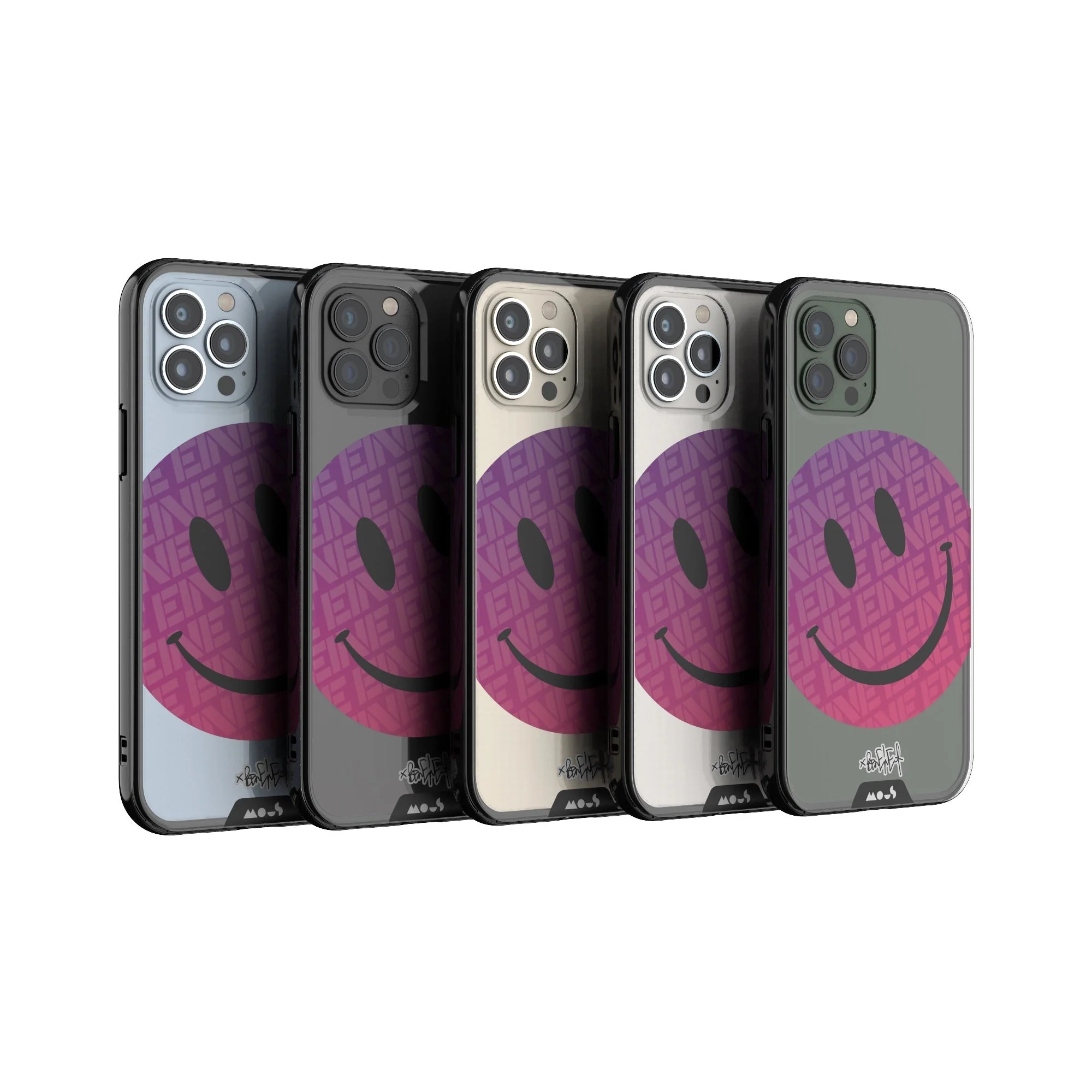 Pink Smiley Protective Phone Case - Ben Eine - Image 26