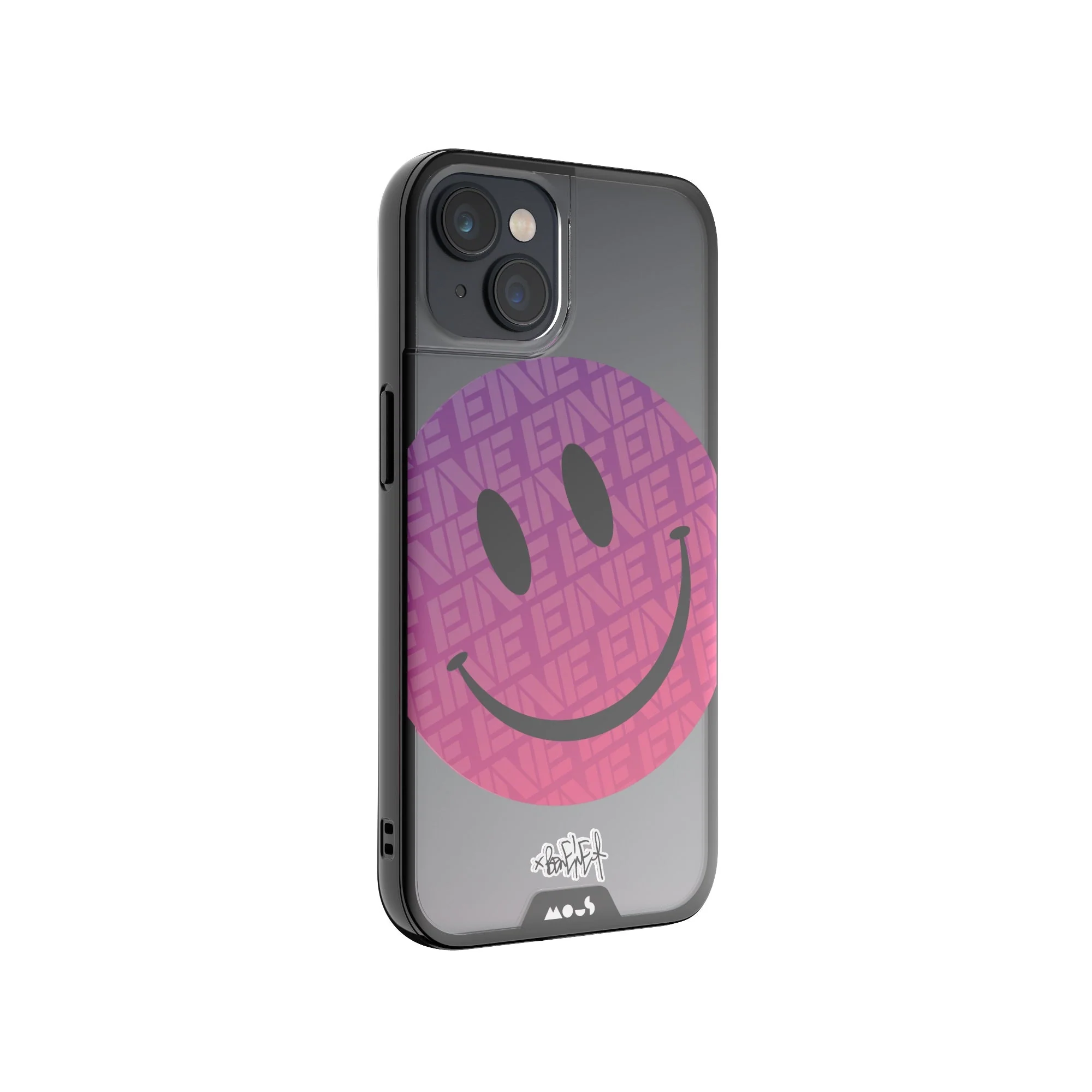 Pink Smiley Protective Phone Case - Ben Eine - Image 3