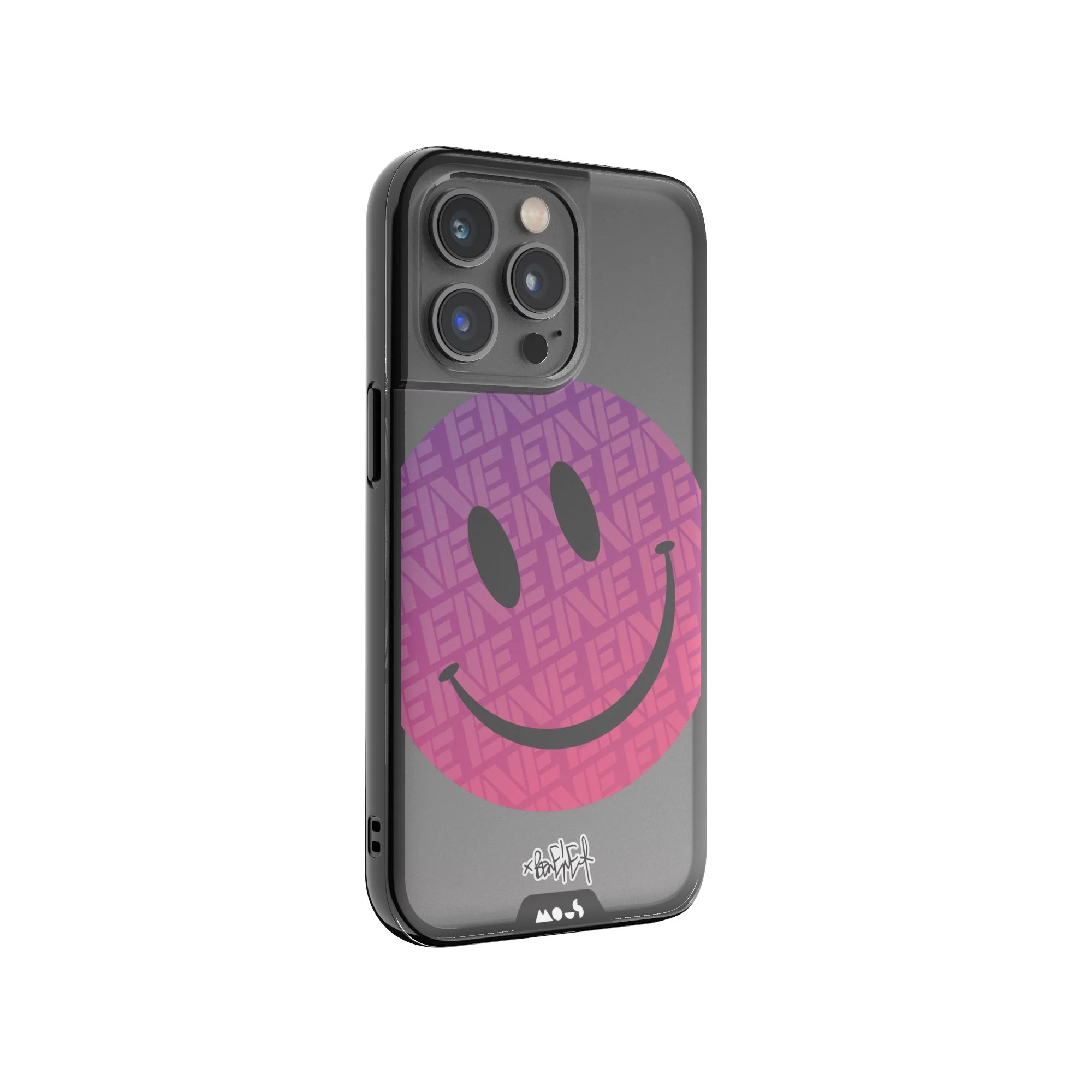 Pink Smiley Protective Phone Case - Ben Eine - Image 5