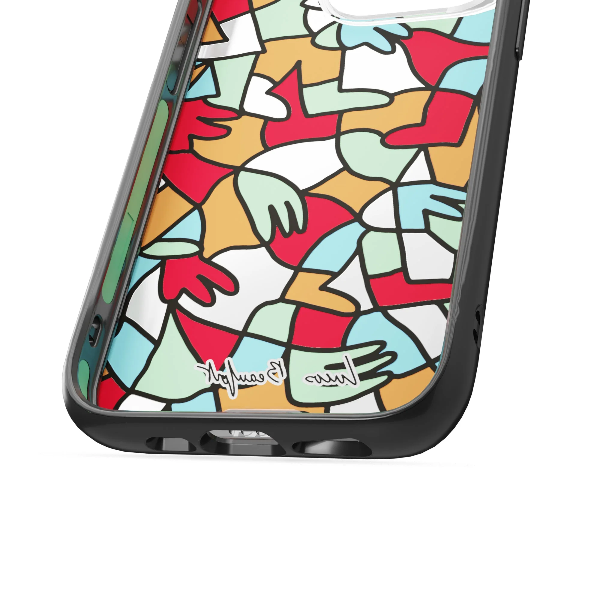 Multicolour Protective Phone Case - Lucas Beaufort - Image 11