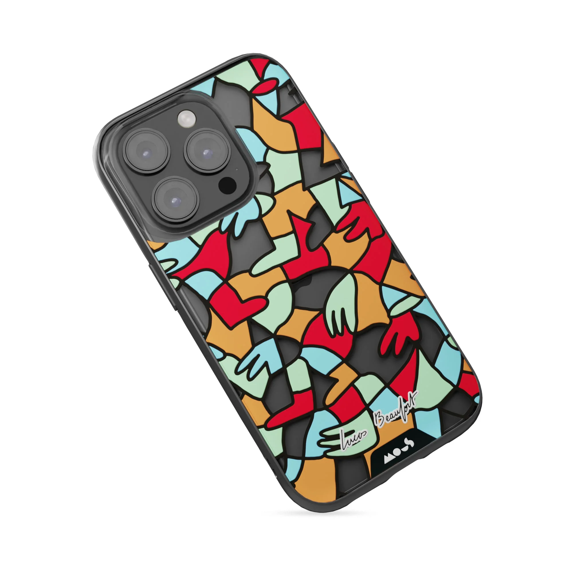 Multicolour Protective Phone Case - Lucas Beaufort - Image 4