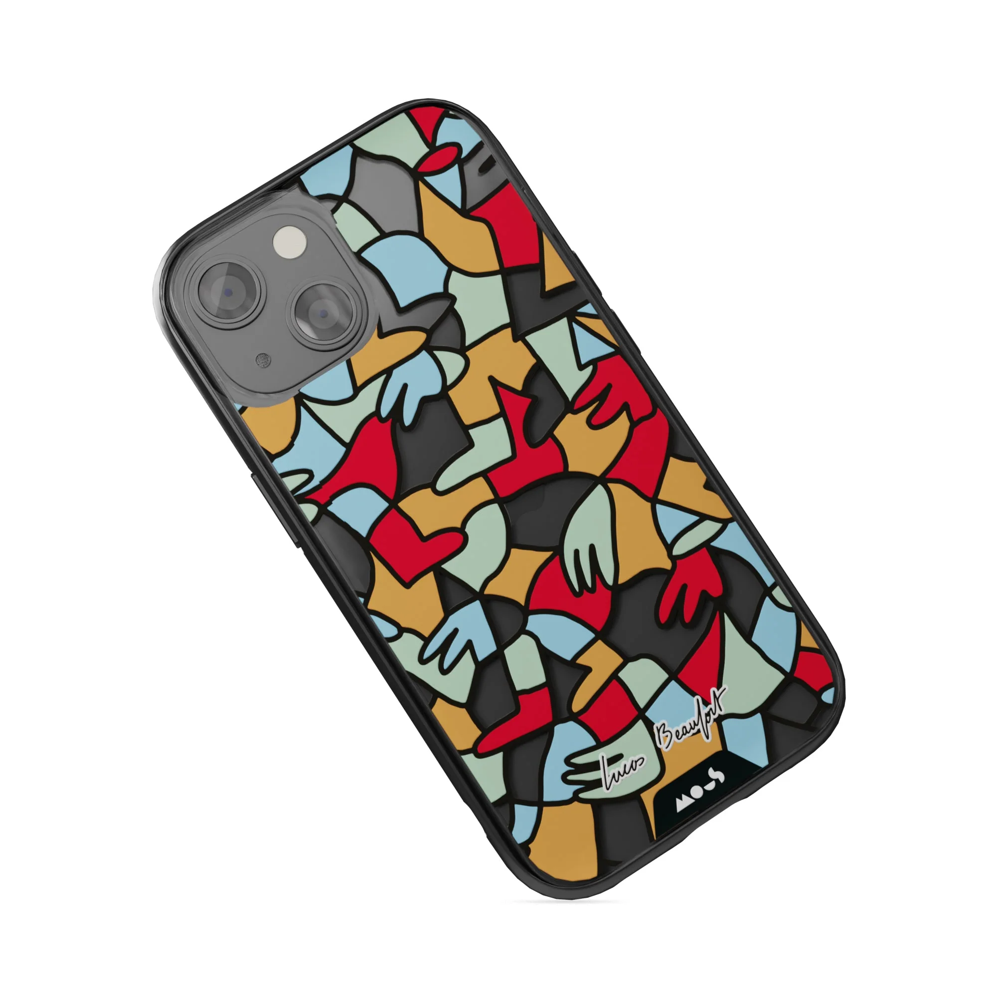 Multicolour Protective Phone Case - Lucas Beaufort - Image 5