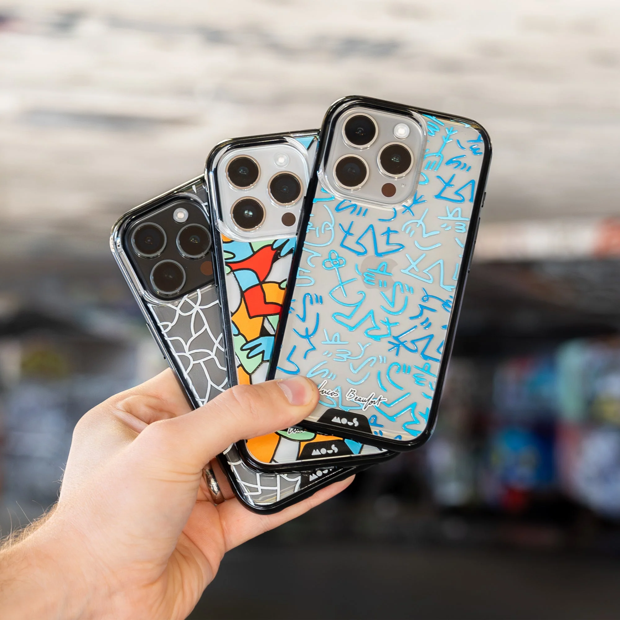 Multicolour Protective Phone Case - Lucas Beaufort - Image 6