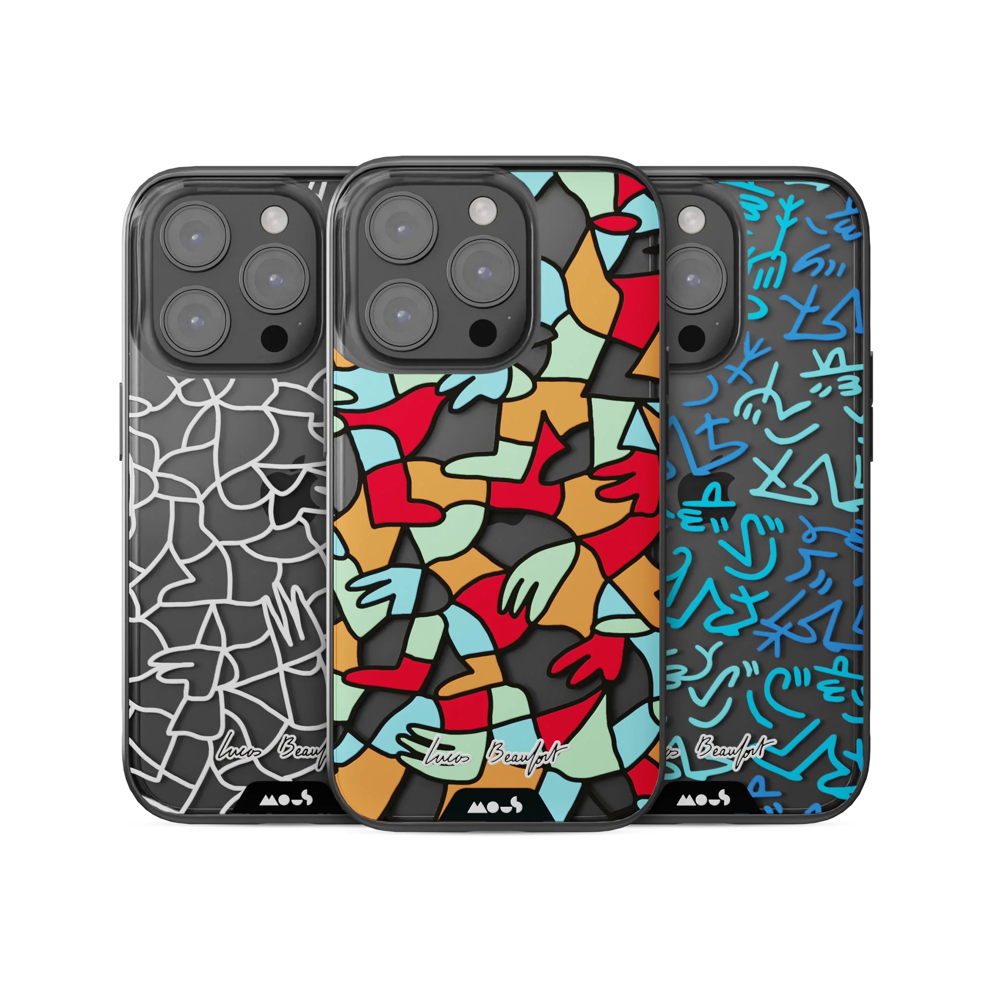 Multicolour Protective Phone Case - Lucas Beaufort - Image 7