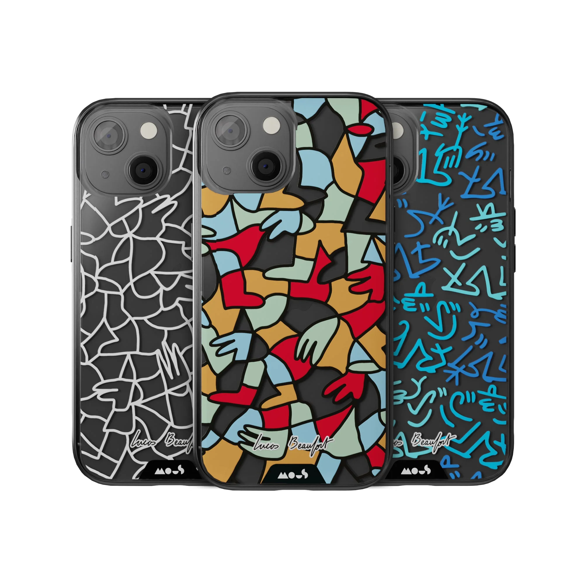 Multicolour Protective Phone Case - Lucas Beaufort - Image 9
