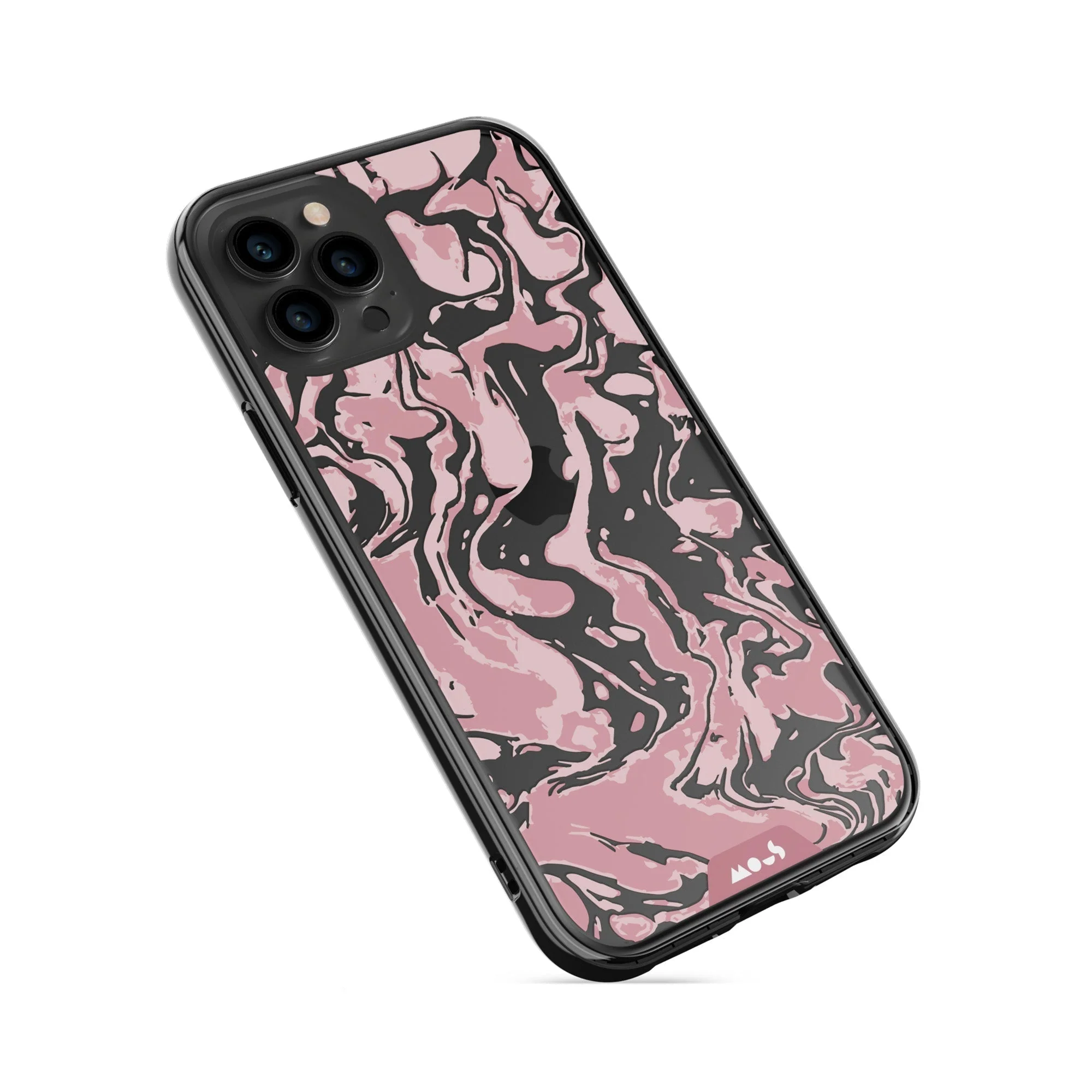 Dusky Pink Protective Phone Case - Marbled - Image 17