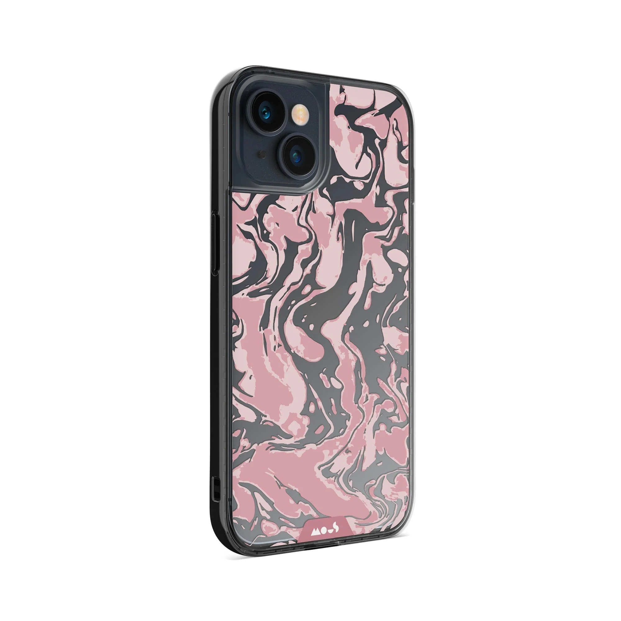 Dusky Pink Protective Phone Case - Marbled - Image 4