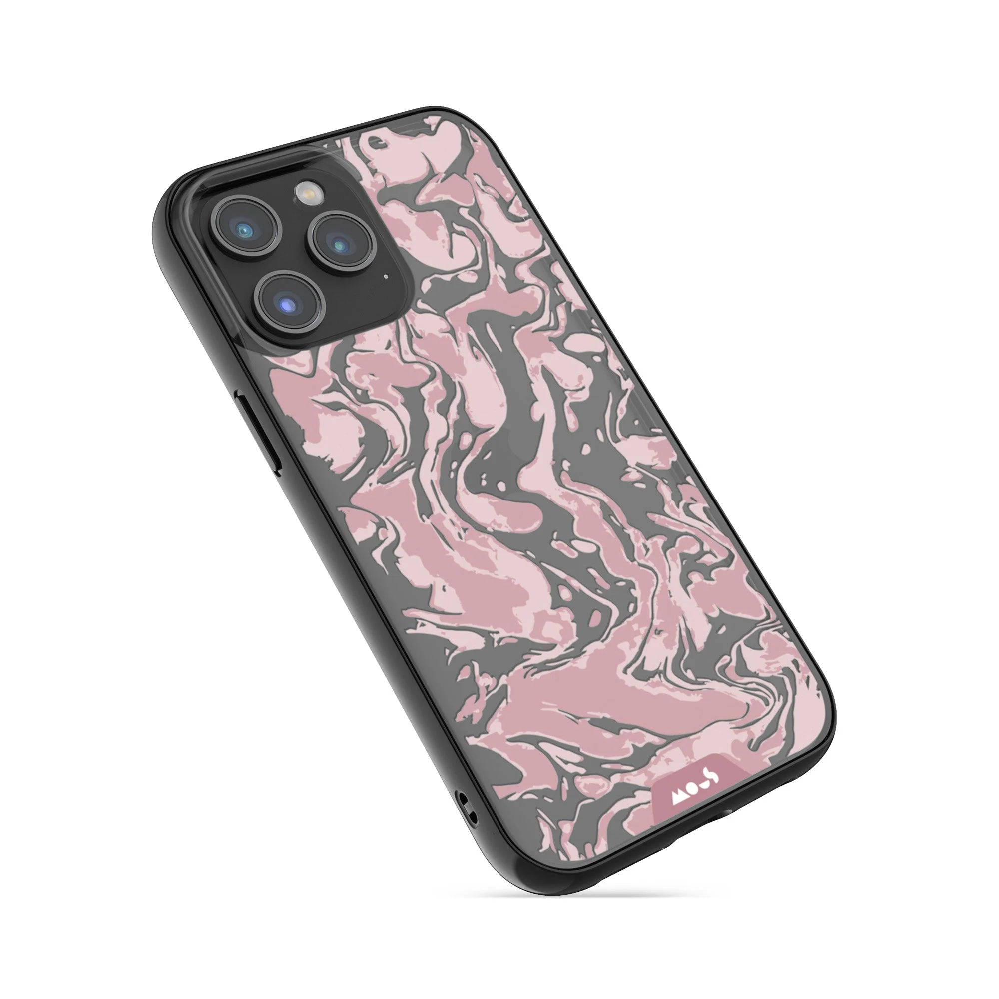 Dusky Pink Protective Phone Case - Marbled - Image 8
