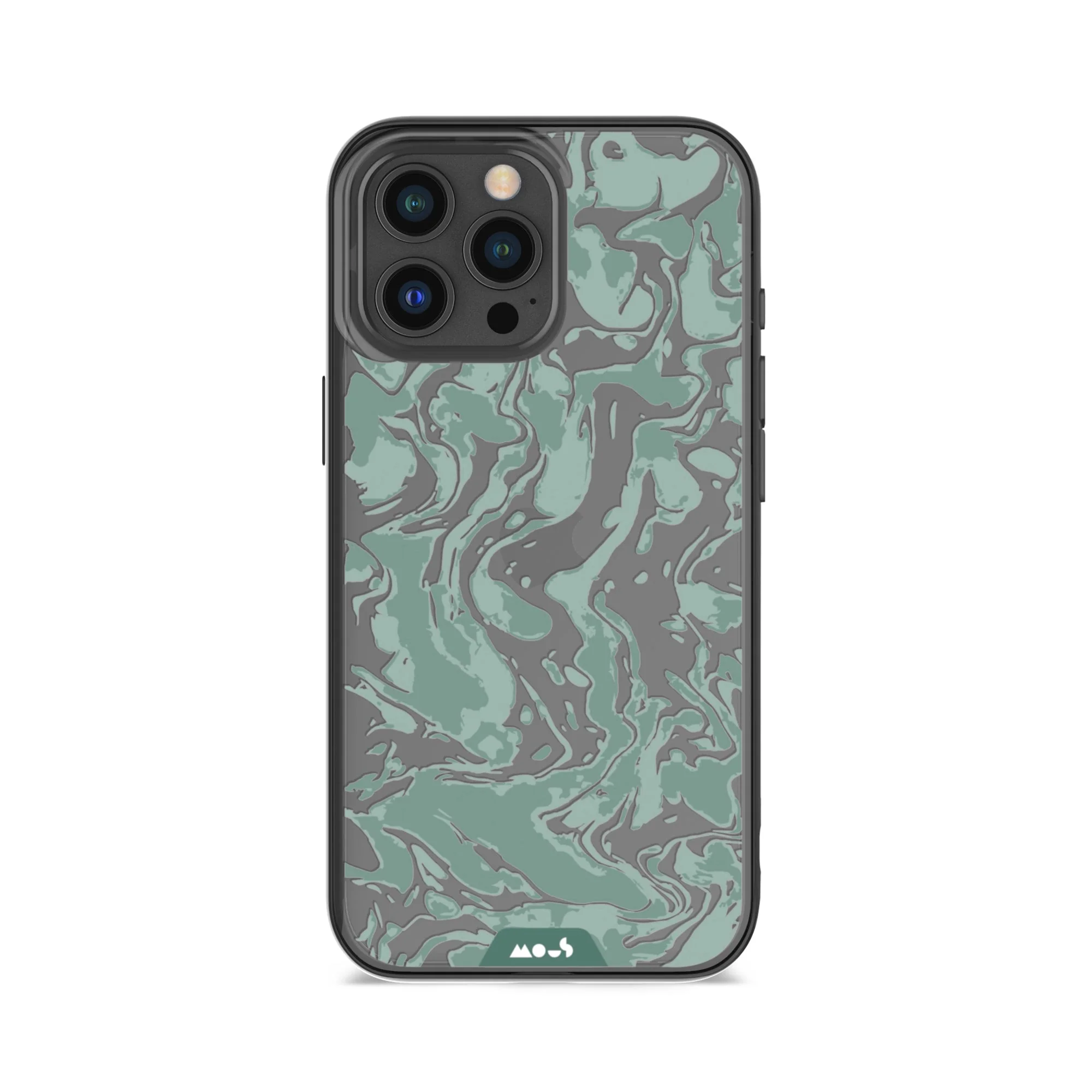 Sage Green Protective Phone Case - Marbled - Image 10