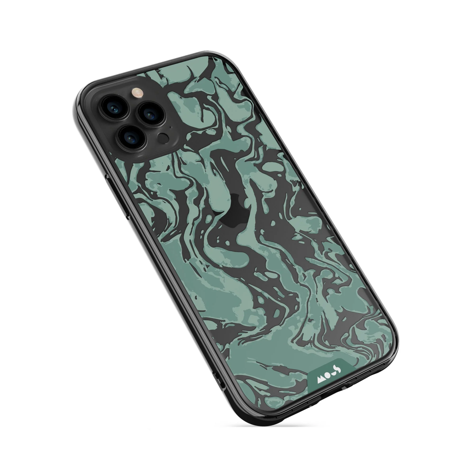 Sage Green Protective Phone Case - Marbled - Image 17