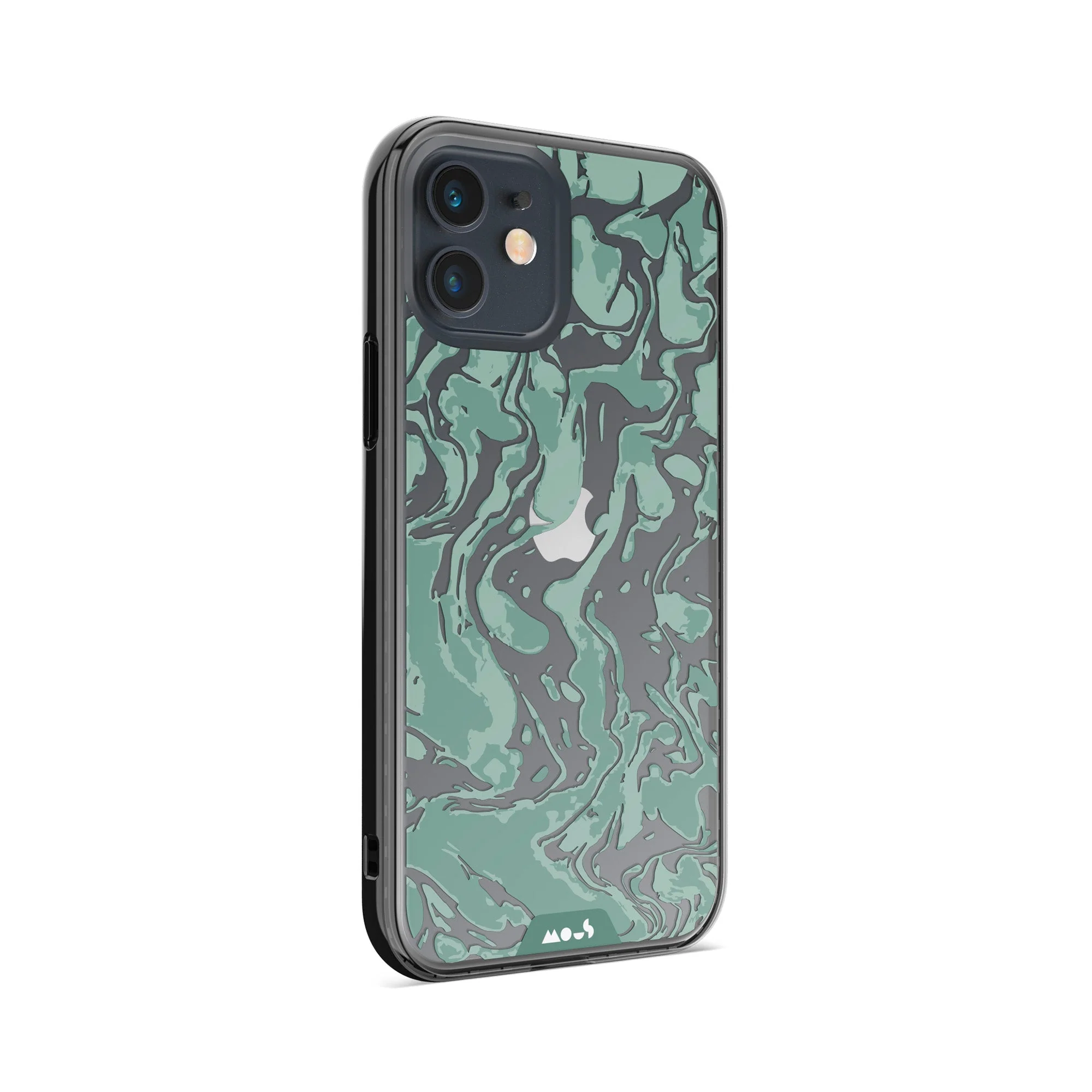 Sage Green Protective Phone Case - Marbled - Image 6