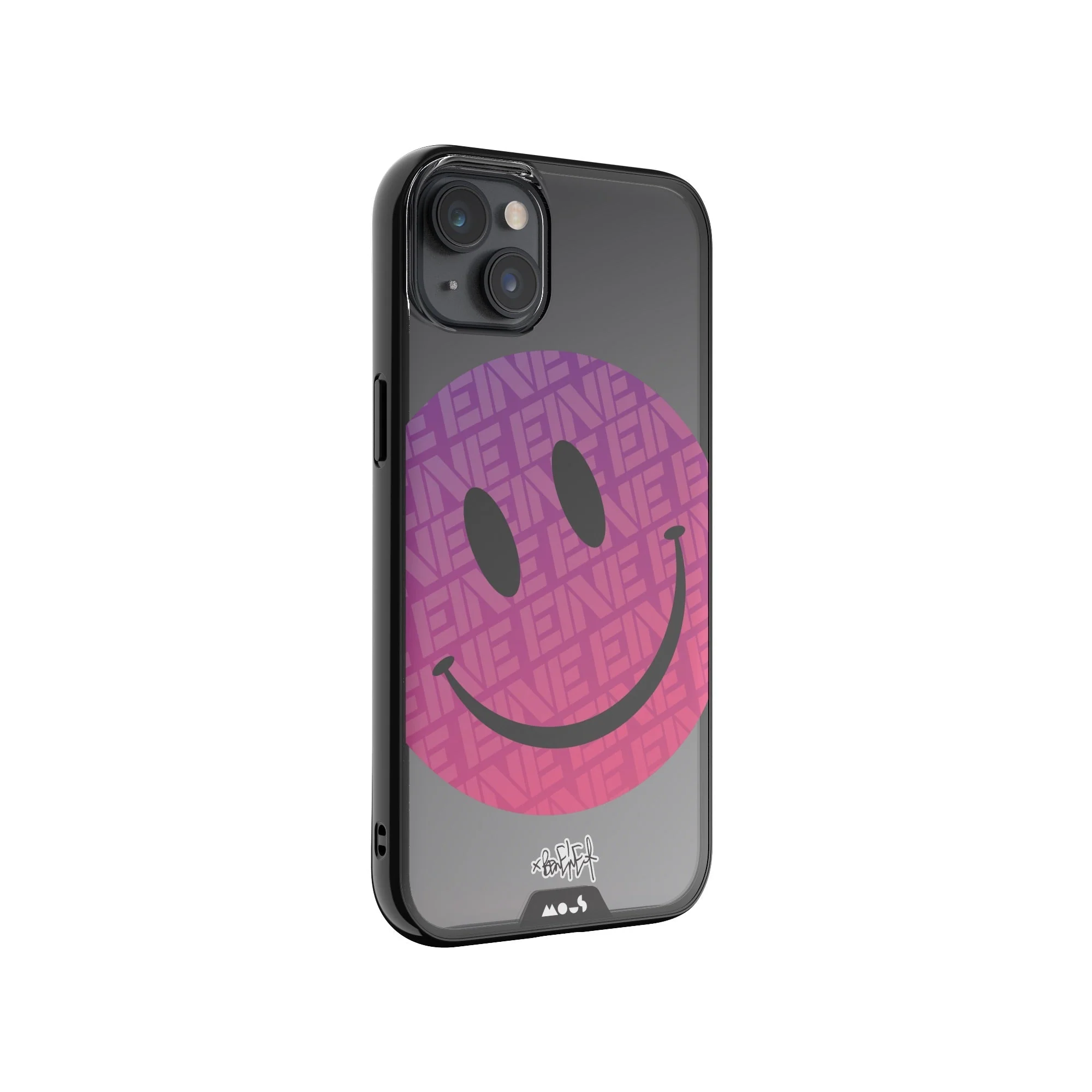 Green Smiley Protective Phone Case - Ben Eine MagSafe - Image 14