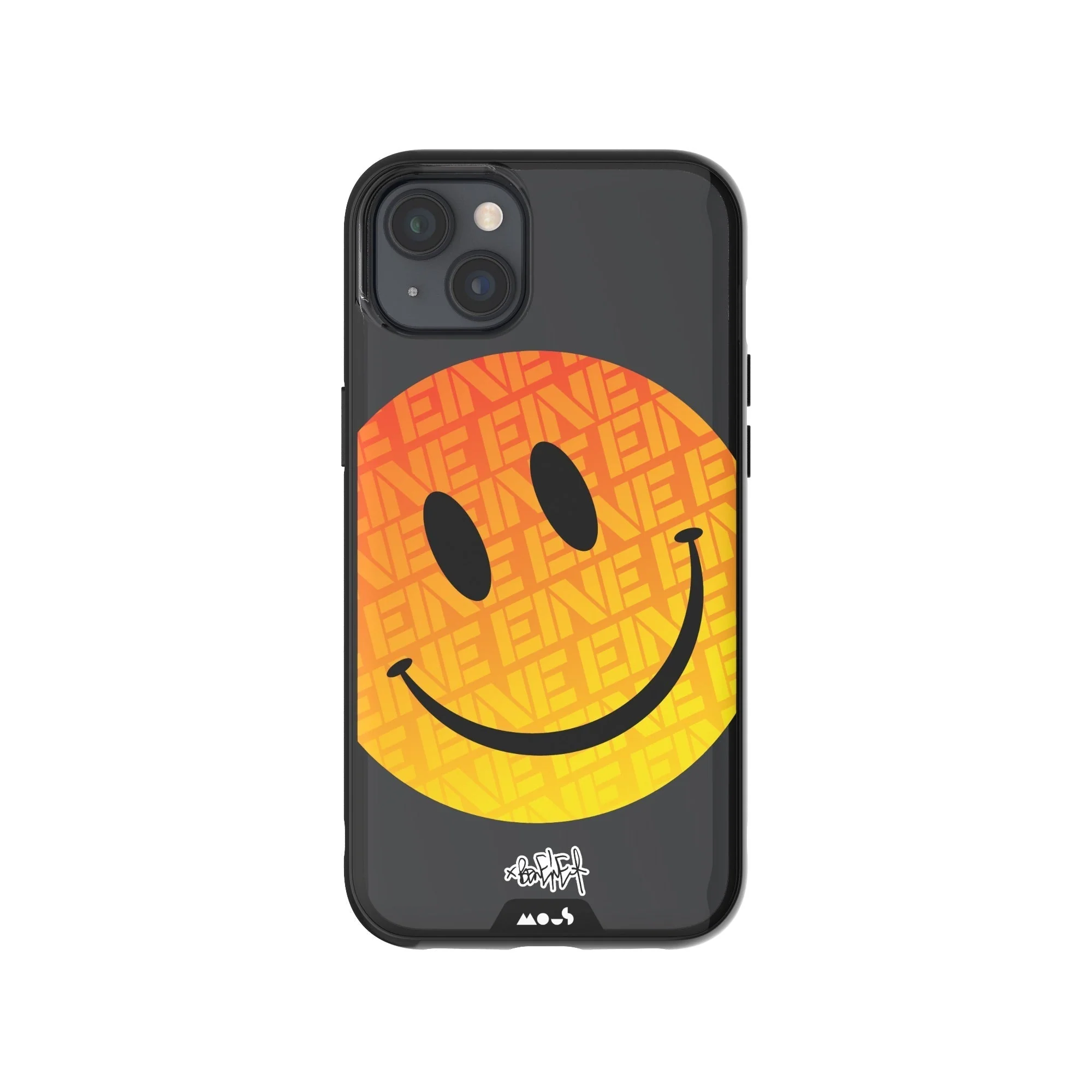 Orange Smiley Protective Phone Case - Ben Eine MagSafe - Image 8