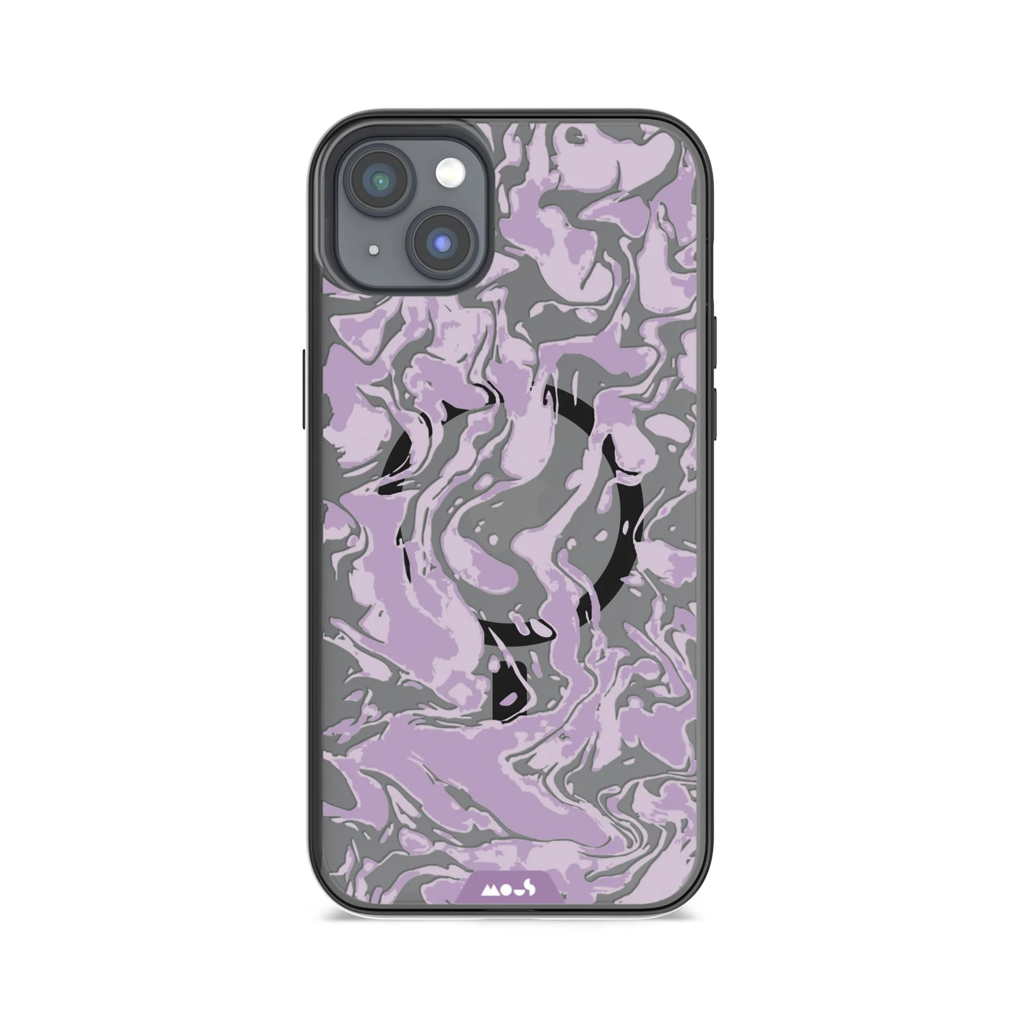 Lilac Protective Phone Case - Marbled MagSafe - Image 12