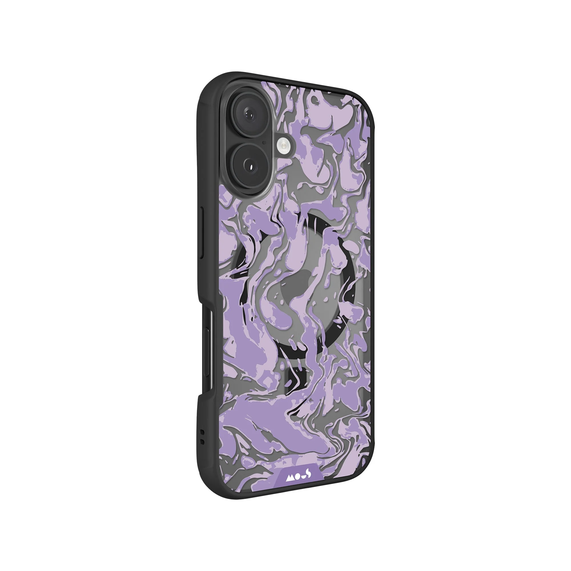 Lilac Protective Phone Case - Marbled MagSafe - Image 3