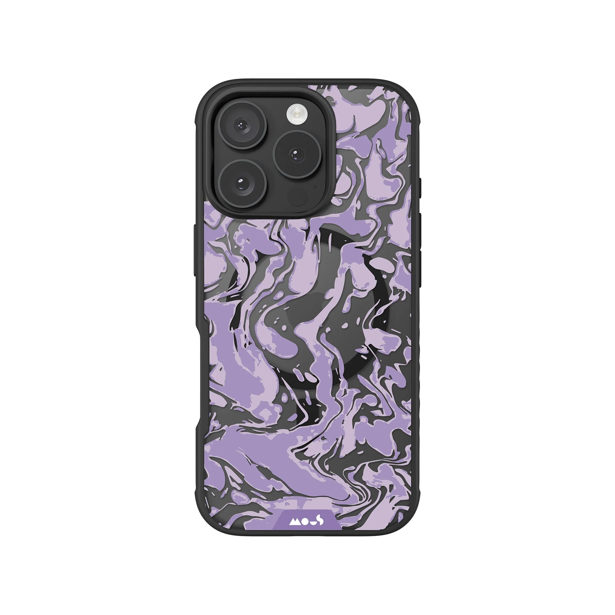 Lilac Protective Phone Case - Marbled MagSafe - Image 5
