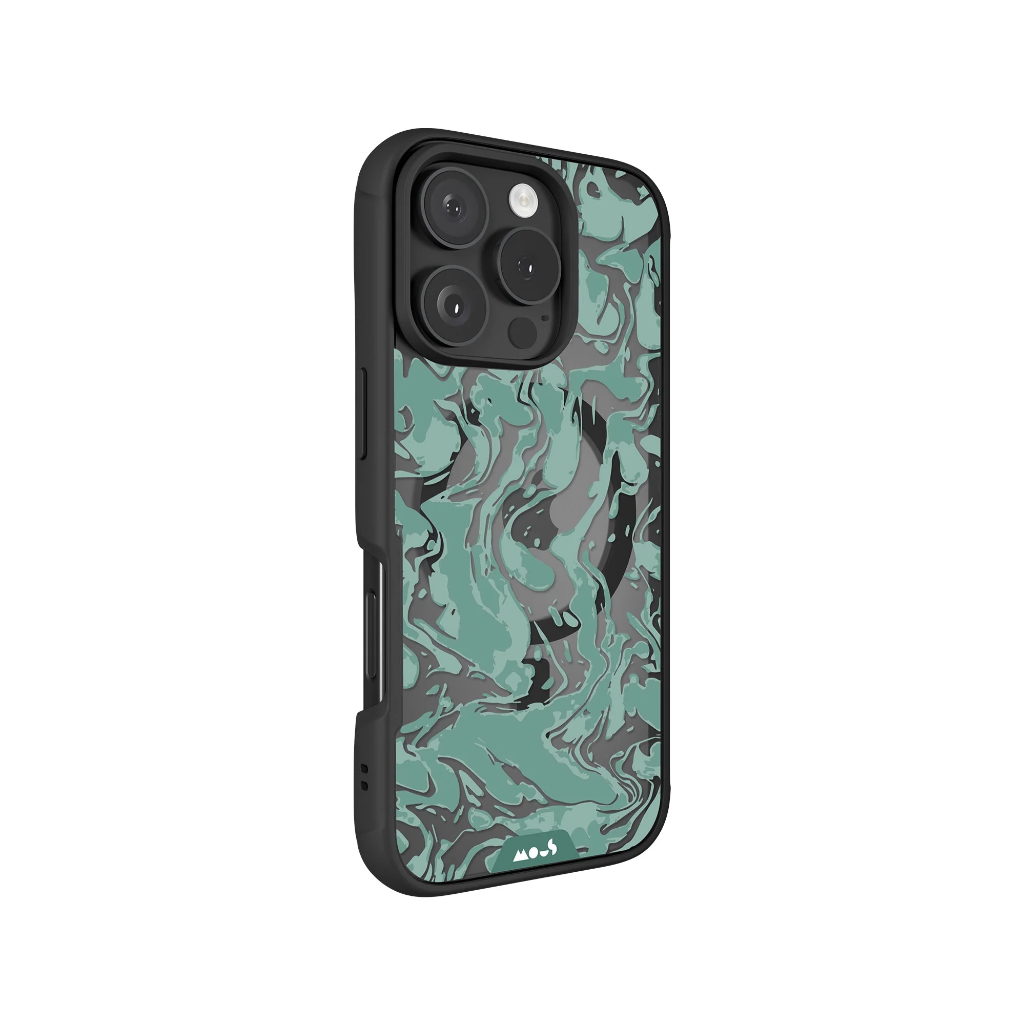 Sage Green Protective Phone Case - Marbled MagSafe - Image 11