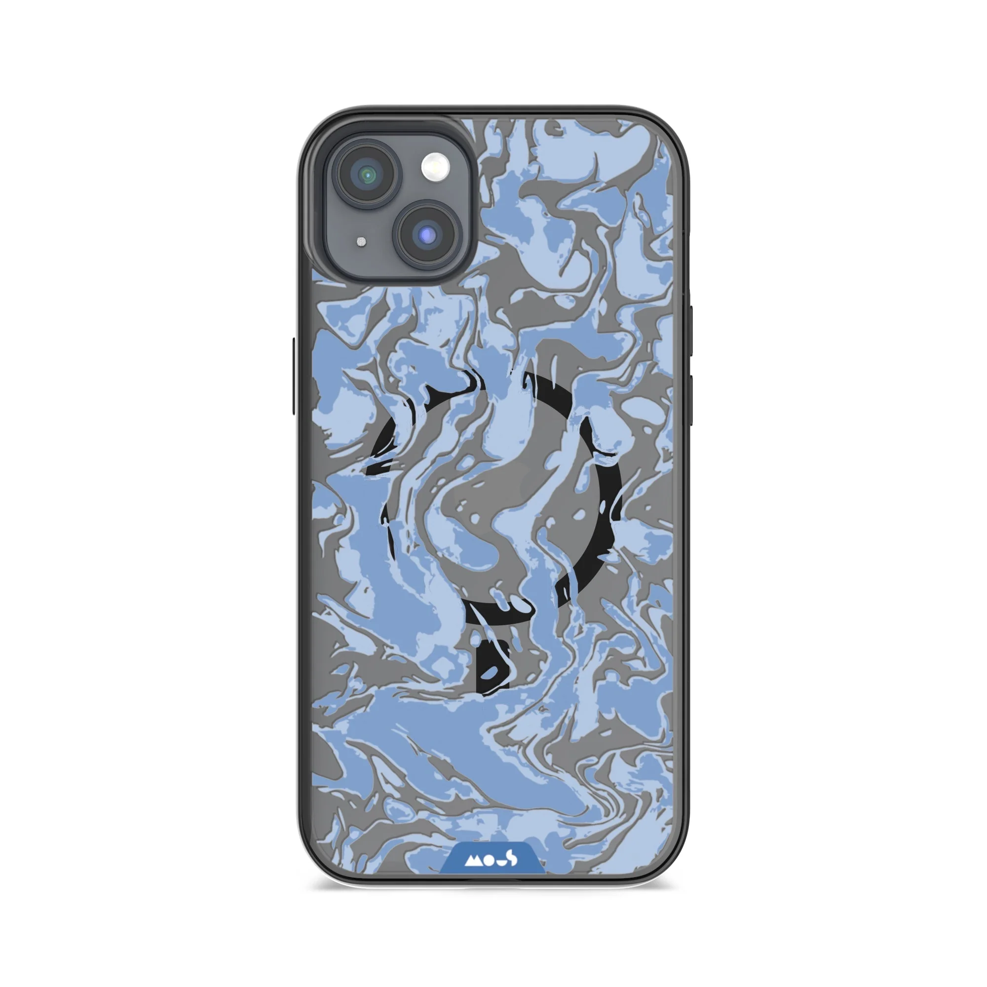 Sky Blue Protective Phone Case - Marbled MagSafe - Image 12