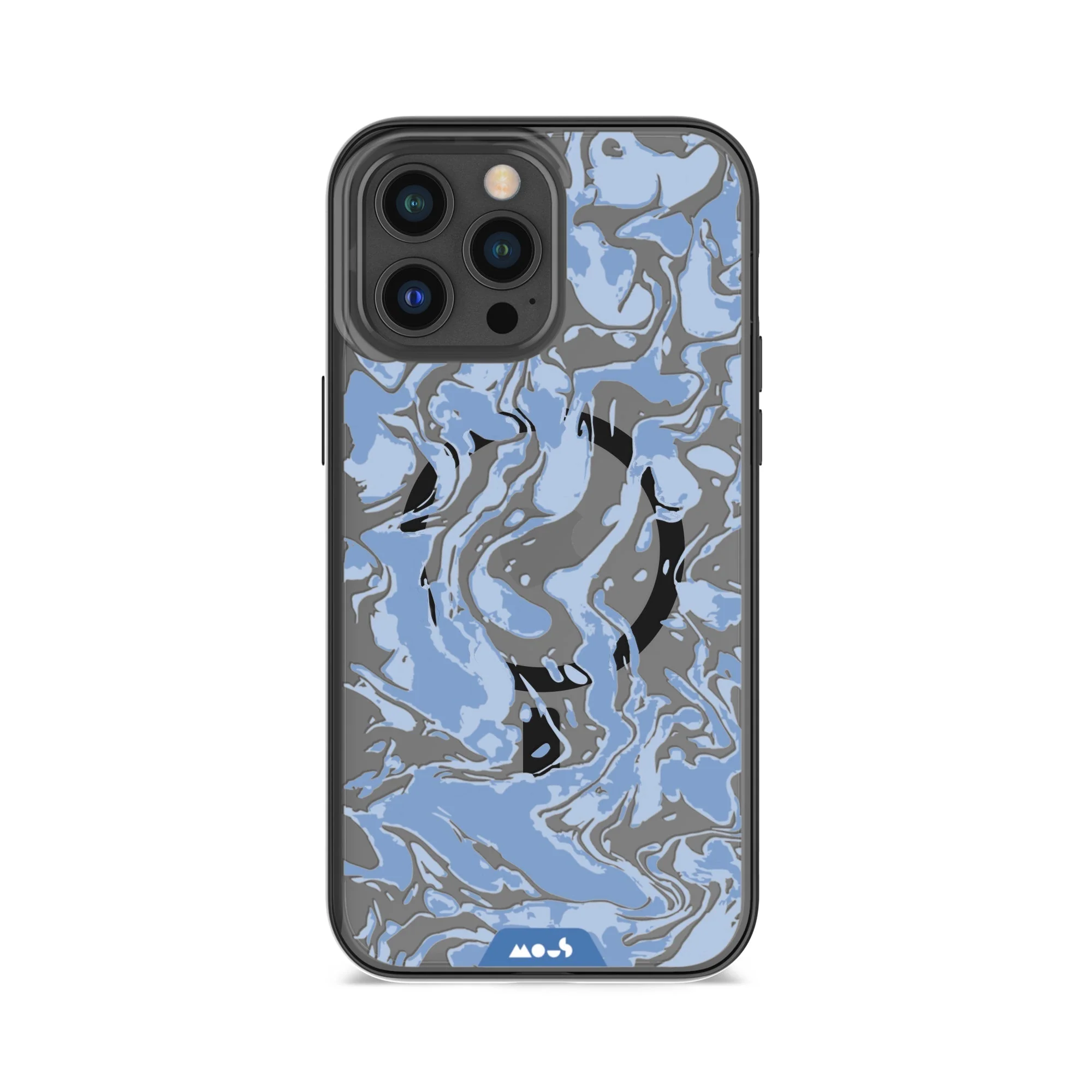 Sky Blue Protective Phone Case - Marbled MagSafe - Image 8