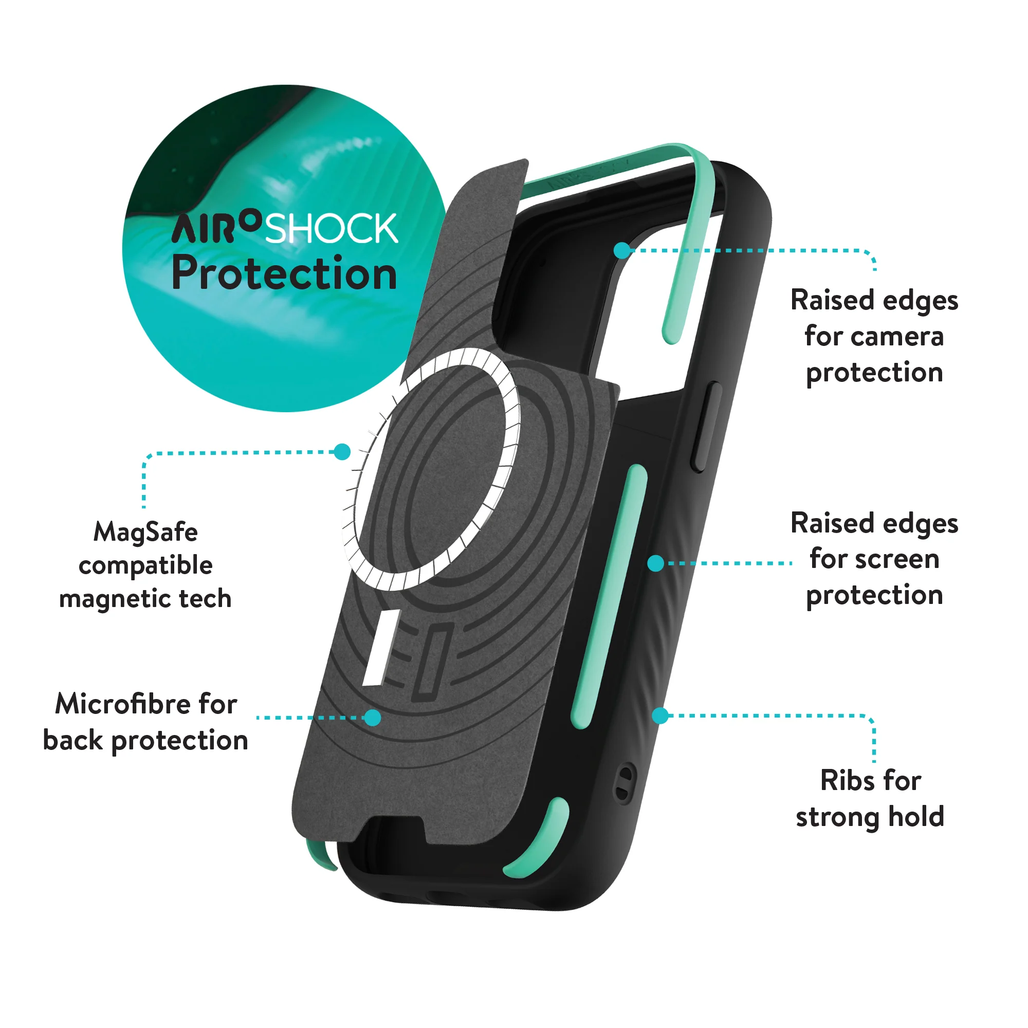 Atlantic Blue Protective Phone Case - Limitless - Image 12