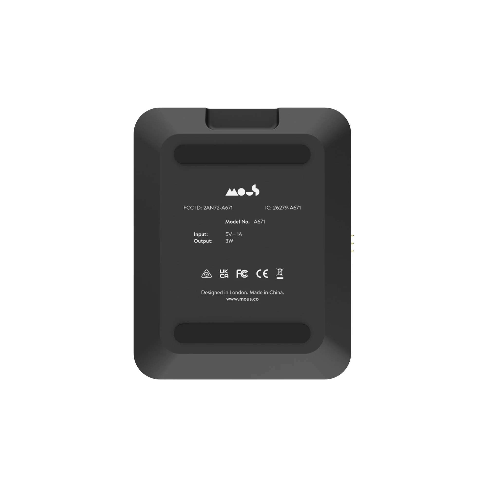 Matte Black Wireless Apple Watch® Charger - Image 9