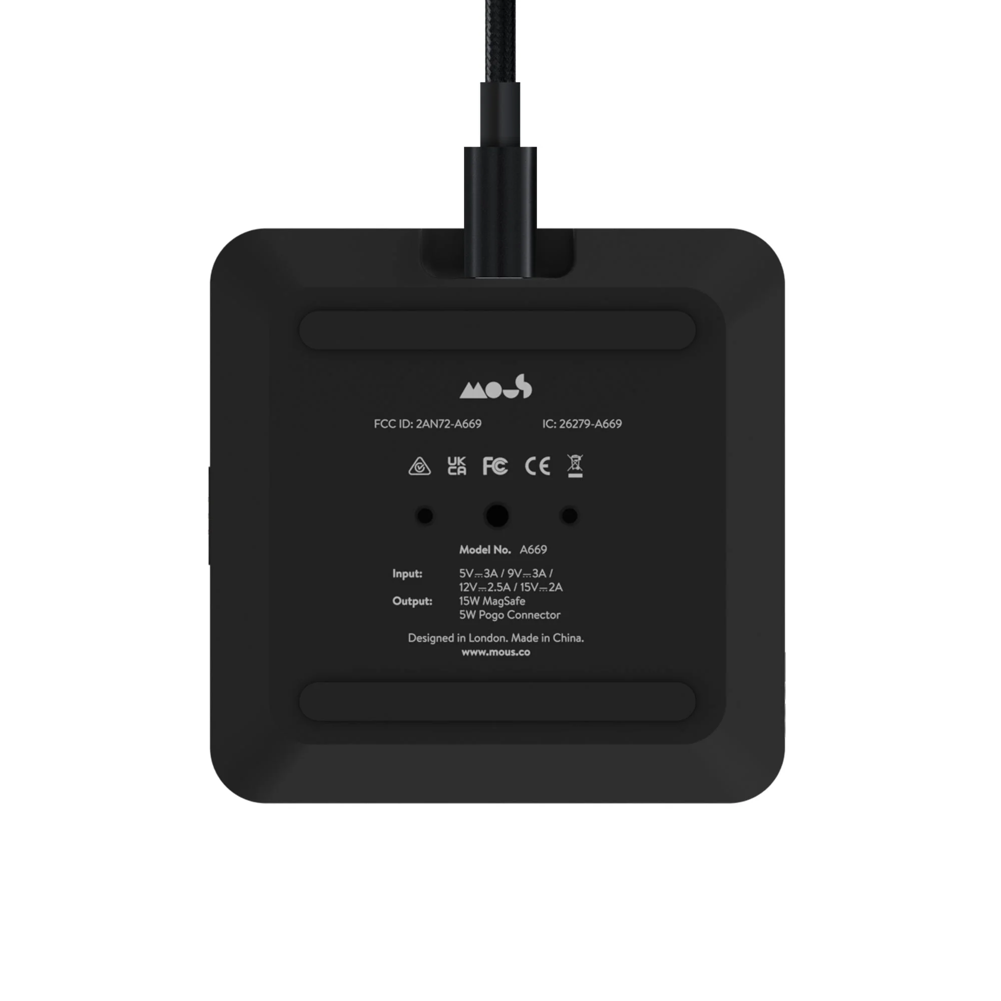 Walnut Wireless Charging Pad - Image 10