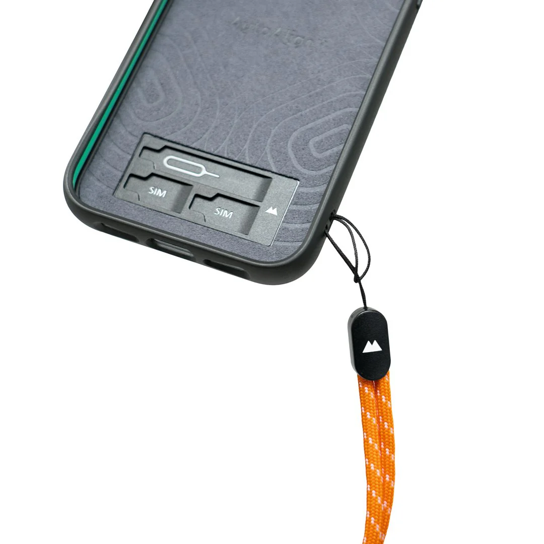 Orange & White Wrist Strap - Image 4